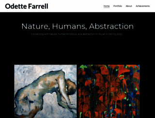odettefarrell.com screenshot