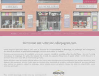 odilepageau.com screenshot