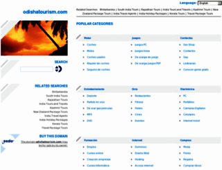 odishatourism.com screenshot