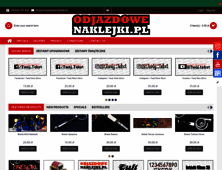 odjazdowenaklejki.pl screenshot