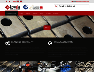 odlewnia-kowala.com.pl screenshot