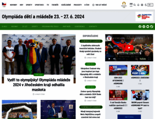 odm.olympic.cz screenshot