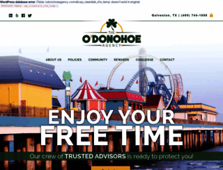 odonohoeagency.com screenshot