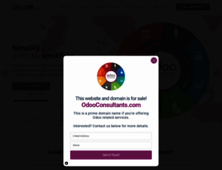 odooconsultants.com screenshot