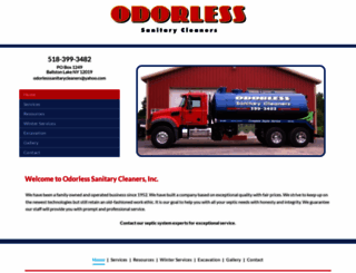 odorlesscleaners.com screenshot