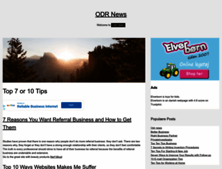 odrnews.com screenshot