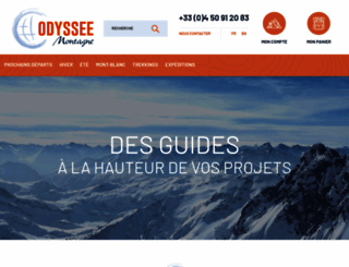 odyssee-montagne.fr screenshot