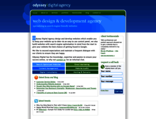 odysseyagency.co.uk screenshot
