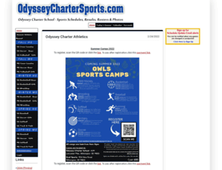 odysseychartersports.com screenshot