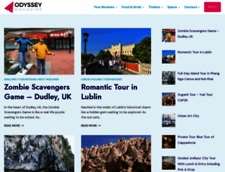 odysseymagazine.com screenshot