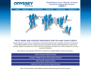 odysseymediagroup.com screenshot