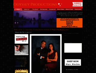 odysseyproductionshows.com screenshot