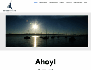 odysseysailing.com screenshot
