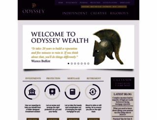 odysseywealth.co.uk screenshot