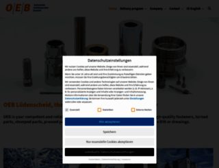 oeb-fasteners.com screenshot