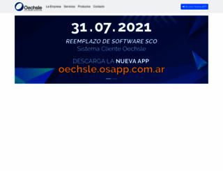 oechsle.com.ar screenshot