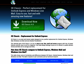 oeclassic.com screenshot