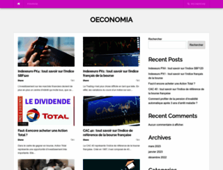 oeconomia.net screenshot