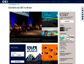 oei.org.br screenshot