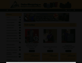 oeko-shopping.de screenshot
