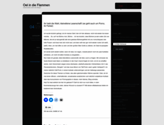 oelindieflammen.wordpress.com screenshot