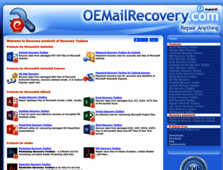 oemailrecovery.com screenshot