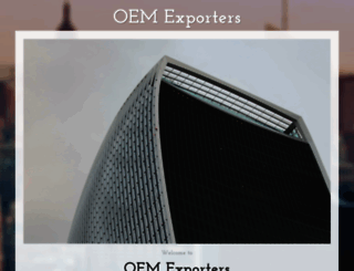 oemexporters.com screenshot