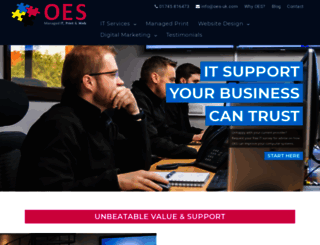 oes-uk.com screenshot