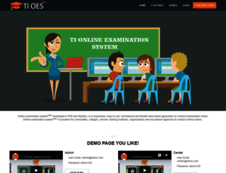 oespro.onlineexam.website screenshot