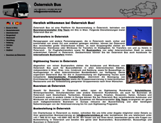 oesterreichbus.at screenshot