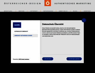 oesterreicher-design.de screenshot