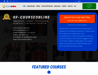 of-courseonline.com screenshot