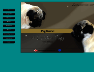 of-golden-pugs.de screenshot