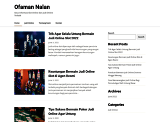 ofamannalan.com screenshot