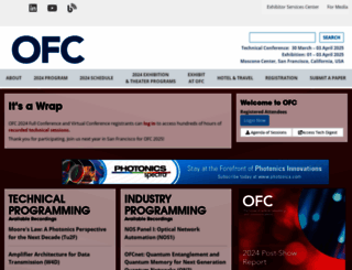 ofcconference.org screenshot