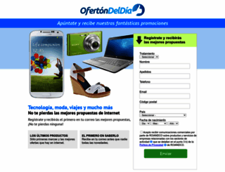 ofertondeldia.com screenshot