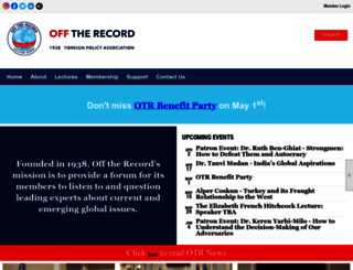 off-the-record.org screenshot