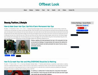 offbeatlook.com screenshot
