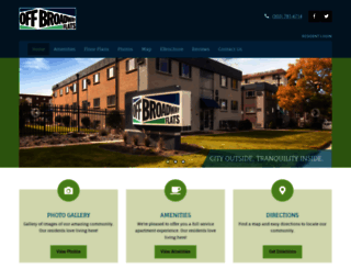 offbroadwayflats.com screenshot