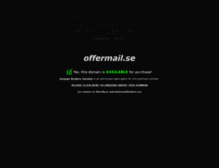 offermail.se screenshot