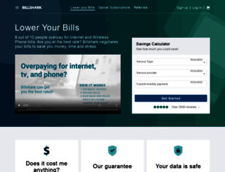offers.billshark.com screenshot