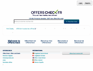 offerscheck.fr screenshot