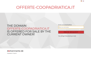 offerte-coopadriatica.it screenshot