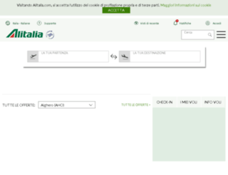 offerte.alitalia.it screenshot