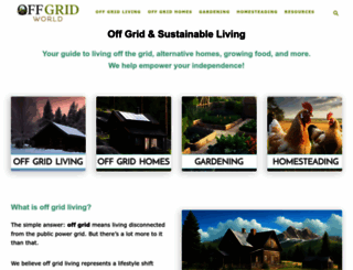 offgridworld.com screenshot
