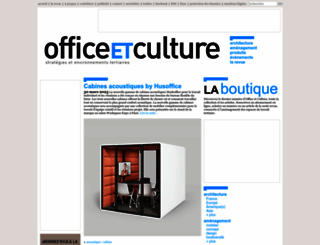 office-et-culture.com screenshot