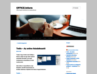 office-inform.hu screenshot