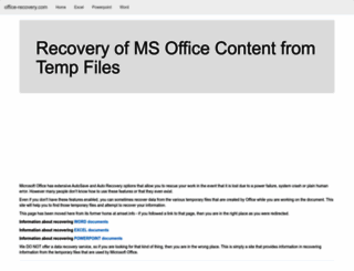 office-recovery.com screenshot