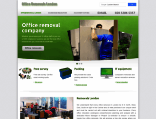 office-removals-london.co.uk screenshot
