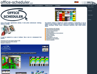 office-scheduler.com screenshot